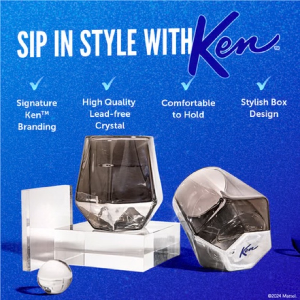 Barbie • Ken x Dragon Glassware • Whiskey Glasses - Picture 9 of 10